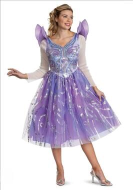 Disguise Purple and Silver Fairy Tulle Dress